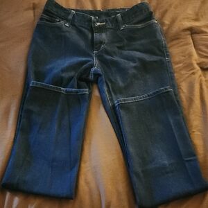 Eddie Bauer Dark Blue Straight Leg Jeans